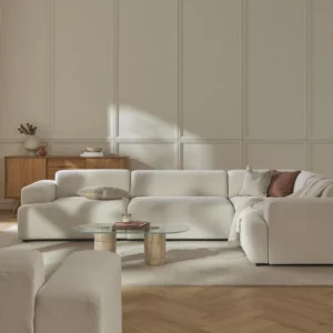 The Modular Sectional Sofa (L-Shape) is designed to bring both versatility and sophistication to modern interiors