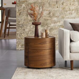 Upgrade your living space with the Japandi Side Table with Drawers, a fusion of Japanese minimalism and functional design. Crafted for modern interiors, this side table combines sleek aesthetics with practical storage solutions.