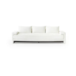 Sylvia Sofa with contemporary silhouette, deep cushioned seating, and soft ergonomic upholstery, styled as a centerpiece for spacious modern interiors.