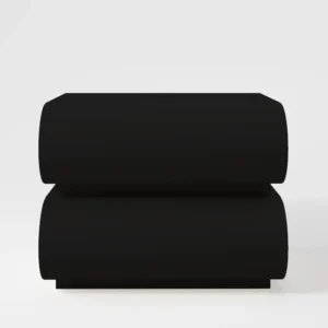 Vera Double Bedside Table – A timeless blend of elegance and function, featuring warm wooden tones and graceful curves