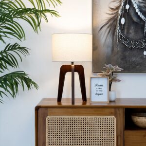 Arch Wood Table Lamp