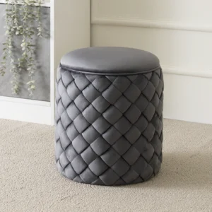 Braided Luxe -Ottomans
