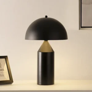 Dome Luxe - Table Lamps-Black