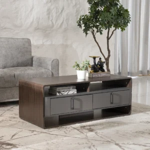 Haven Coffee Table-Walnut/Grey