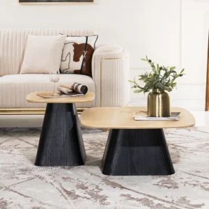 Marlow Modern Square-Coffee Table Set Of 2