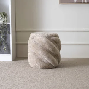 Plissé Luxe Stool